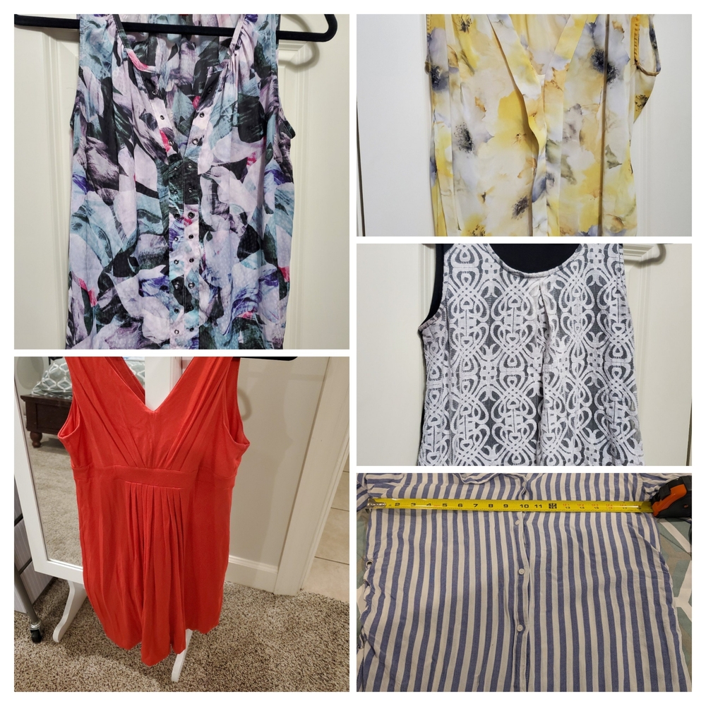 Bundle 5 Tops + 1 Dress XS/S